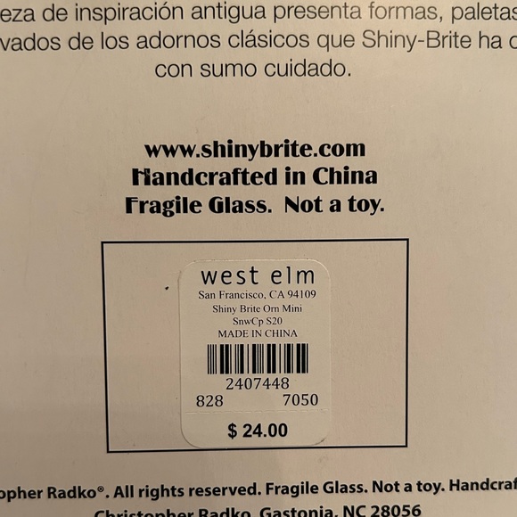 Shiny Brite minis- created for West Elm - Picture 7 of 9